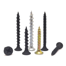 Metric drywall screws drywall to wood